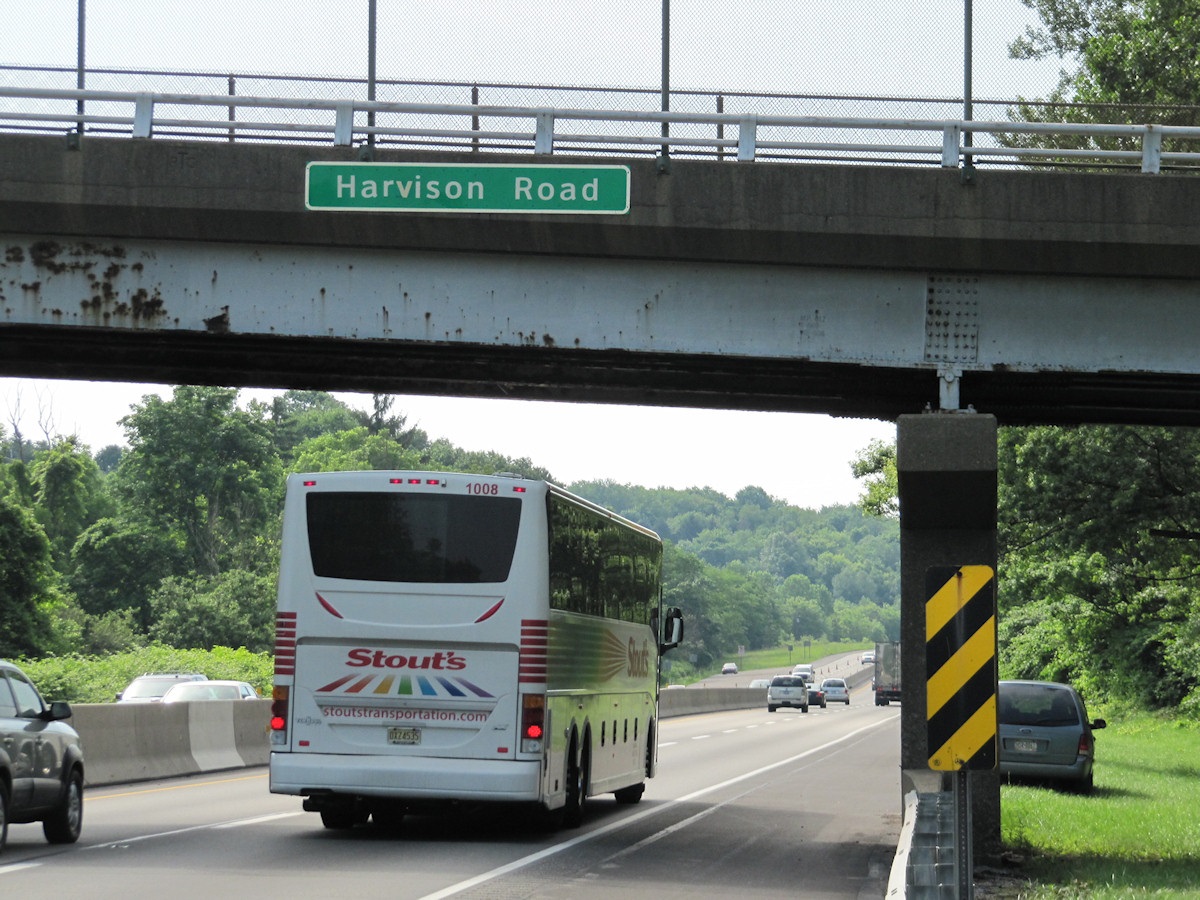 Harvison Road Bridge (WB-504) over Mainline