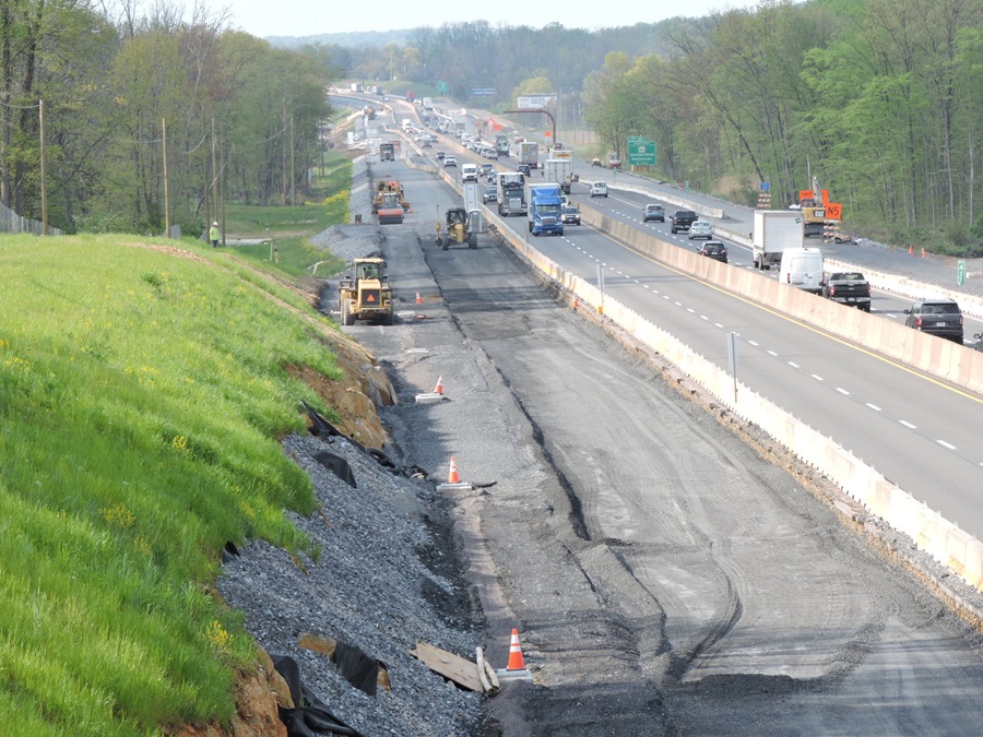 Southbound reconstruction