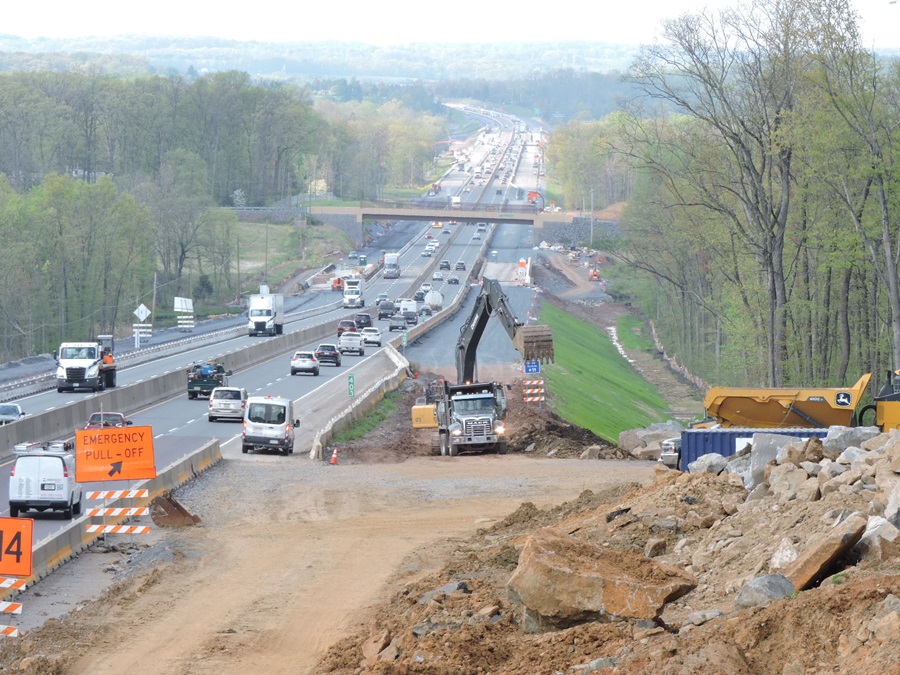 northbound construction