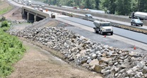 Unami bridge paving