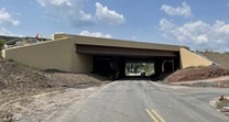Kumry Road bridge construction