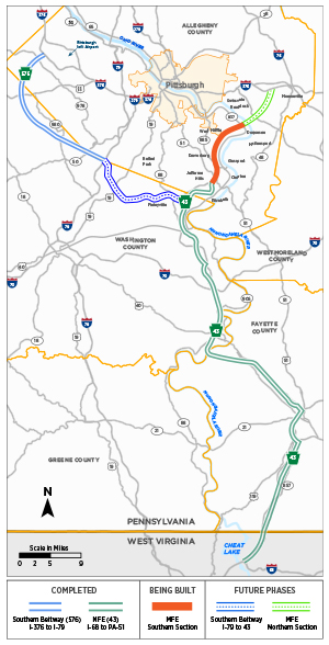 Mon/Fayette Map