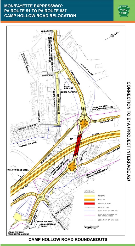 53A2 interchange to 53B1A