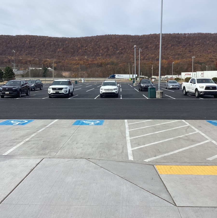 New WB car parking lot