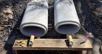 Twin Elliptical Pipes - March 2023